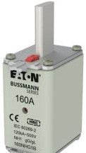 Bussmann Fuses 160NHG1B - Fuse-link, low voltage, 160 A, AC 500 V, NH1 (160NHG1B)