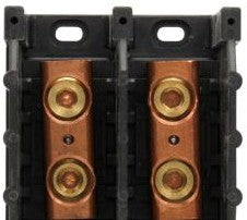 Bussmann Power Distribution Blocks 16301-2 - Eaton Bussmann series power splicer block, Power (16301-2)