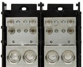 Bussmann Power Distribution Blocks 16528-2 - Eaton Bussmann series power distribution block (16528-2)