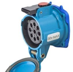 Meltric Plugs & Receptacles 17-14090-NC - Dn9C Receptacle (17-14090-NC)