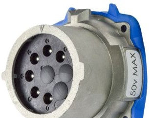 Meltric Plugs & Receptacles 17-18060 - Inlet, 20A, 50V, 6P, DN9c (17-18060)