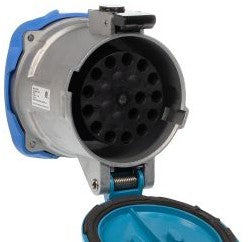 Meltric Plugs & Receptacles 17-64141 - Receptacle, 20A, 480V, 14-P+G, DN20c (17-64141)