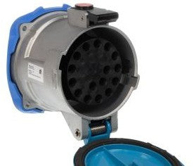 Meltric Plugs & Receptacles 17-64160 - Receptacle, 20A, 50V, 16-P, DN20c (17-64160)