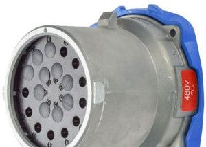 Meltric Plugs & Receptacles 17-68111-338-A188 - Inlet, 20A, 480V, 11-P+G, DN20c (17-68111-338-A188)