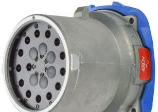 Meltric Plugs & Receptacles 17-68131 - Inlet, 20A, 480V, 13-P+G, DN20c (17-68131)