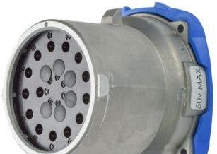 Meltric Plugs & Receptacles 17-68181-A188 - DN20c INLET METAL SIZE 5 IP 54/55 18P+G 15A (17-68181-A188)