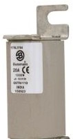 Bussmann Fuses 170L3784 - Fuse-link, high speed, 20 A, AC 1000 V, Size 00 (170L3784)