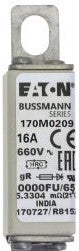 Bussmann Fuses 170M0209 - Fuse-link, high speed, 16 A, AC 660 V, size (170M0209)