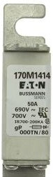 Bussmann Fuses 170M1414 - Fuse-link, high speed, 50 A, AC 690 V, DIN 000 (170M1414)
