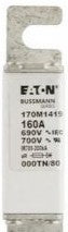 Bussmann Fuses 170M1419 - Fuse-link, high speed, 160 A, AC 690 V, DIN 000 (170M1419)