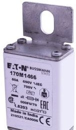 Bussmann Fuses 170M1466 - Fuse-link, high speed, 80 A, AC 690 V, size 000 (170M1466)
