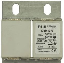 Bussmann Fuses 170M1779 - Fuse-link, high speed, 500 A, AC 690 V, size (170M1779)