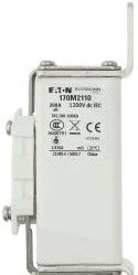 Bussmann Fuses 170M2110 - Fuse-link, high speed, 200 A, DC 1200 V, compact (170M2110)
