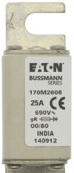 Bussmann Fuses 170M2608 - Eaton Bussmann series high speed square body (170M2608)