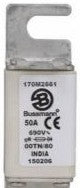 Bussmann Fuses 170M2661 - Fuse-link, high speed, 50 A, AC 690 V, DIN 00 (170M2661)