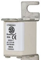Bussmann Fuses 170M2663 - Fuse-link, high speed, 80 A, AC 690 V, DIN 00 (170M2663)