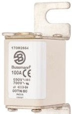 Bussmann Fuses 170M2664 - Fuse-link, high speed, 100 A, AC 690 V, DIN 00 (170M2664)