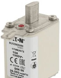 Bussmann Fuses 170M2672 - Fuse-link, high speed, 10 A, AC 1000 V, DIN 00 (170M2672)