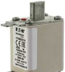 Bussmann Fuses 170M2674 - Fuse-link, high speed, 25 A, AC 1000 V, DIN 00 (170M2674)