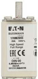 Bussmann Fuses 170M2693 - Eaton Bussmann series high speed square body (170M2693)