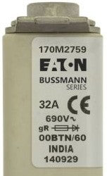 Bussmann Fuses 170M2759 - Eaton Bussmann series high speed square body (170M2759)