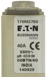 Bussmann Fuses 170M2760 - Eaton Bussmann series high speed square body (170M2760)