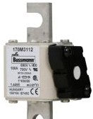 Bussmann Fuses 170M3112 - Fuse-link, high speed, 100 A, AC 690 V, compact (170M3112)