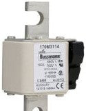 Bussmann Fuses 170M3114 - Fuse-link, high speed, 160 A, AC 690 V, compact (170M3114)