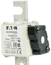 Bussmann Fuses 170M3122 - Fuse-link, high speed, 550 A, AC 690 V, compact (170M3122)