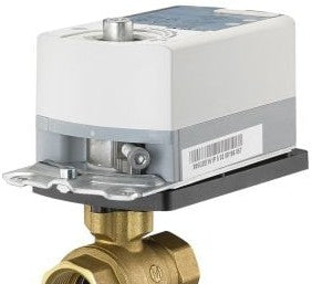 Siemens Building Technologies HVAC Valves 171A-10311S - 0.75in. 2W 25CV SS Ball Valve+GDE131.1P (171A-10311S)