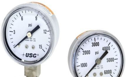 US Gauge Panel Meters & Gauges 172058A - 1522 Corrosion Resistant (172058A)