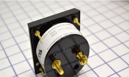 Simpson Electric Panel Meters & Gauges 17477 - 2123 0-2 DCA 3.5in.in. CENTURY A---- (17477)