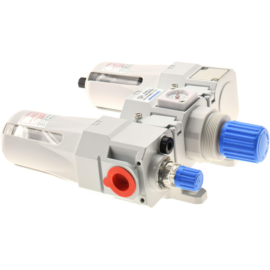 PRO-SOURCE NUFRL-04N PRO-SOURCE FRL Combination Unit: 1/2" NPT, Standard, with Pressure (NUFRL-04N)