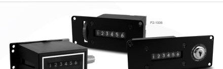 Trumeter Counters 2-1006 - Counter, 115VAC, 6-Digit, Base Mnt, Knob Reset, 7W (2-1006)