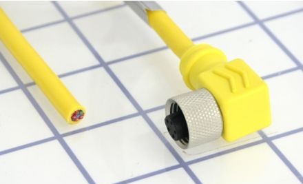 Remke Industries Cordsets 205C0200G - Dual Key PVC Micro-link Female Plug Assembly (205C0200G)