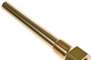 Barksdale Control Products Miscellaneous 208129-B - Thermowell, Brass, 1/2in.NPT (208129-B)