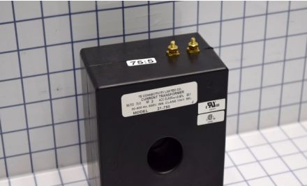 Crompton Instruments Current Transformers 21-750 - XFMR, CURRENT, 75:5, 1.25in., LUGS, THRU-HOLE (21-750)