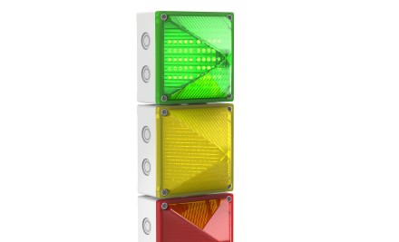Pfannenberg Signaling Devices 21106640008 - LED-Traffic light, Quadro-LED-TL 230V RE-YE-GR (21106640008)