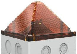 Pfannenberg Visual Signaling Devices 21108634000 - Quadro LED HI, 11-60VDC, Gry Base/Amb Lens (21108634000)