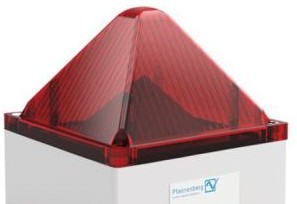Pfannenberg Visual Signaling Devices 21108635000 - Quadro LED HI, 11-60VDC, Gry Base/Red Lens (21108635000)