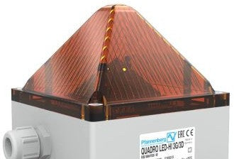 Pfannenberg Visual Signaling Devices 21108644000 - Quadro LED HI, 90-253VDC, Gry Base/Amb Lens (21108644000)