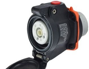 Meltric Plugs & Receptacles 22-34075-924 - DXN30 RECEPTACLE POLY BLACK SIZE 2 IP 66/67 (22-34075-924)