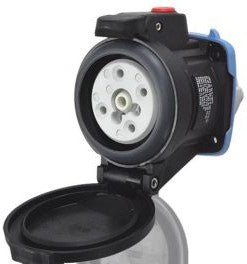 Meltric Plugs & Receptacles 22-34167-972-R - DXN30 RECEPTACLE POLY BLACK SIZE 2 IP (22-34167-972-R)