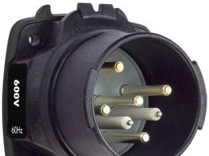 Meltric Plugs & Receptacles 22-38147-972-S74-A155 - DXN30 Inlet (22-38147-972-S74-A155)
