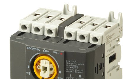 Socomec Disconnect Switches 22303004 - CHANGEOVER M1 3X40A (22303004)