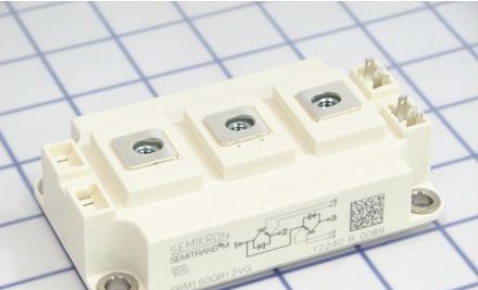 Semikron Transistors SKM150GB12VG - IGBT, Dual, 1200V, 222A (22892052)