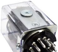 Eagle Signal Relays 22Q2CD012 - G.P. ROUND BASE RELAY; 12VDC; TWO POLE (22Q2CD012)