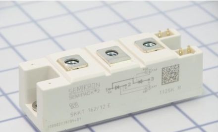 Semikron Power Modules SKKT162/16E - POWER MODULE 160A 1600V DUAL-SCR (230B1557)