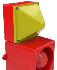 Pfannenberg Signaling Devices 23112153000 - Combined Sounder/Flashing light, DSF 10 115V (23112153000)