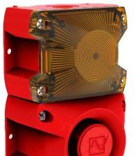 Pfannenberg Audible Signaling Devices 23351103000 - Sounder/Strobe, 230VAC, Yellow Lens, Red (23351103000)
